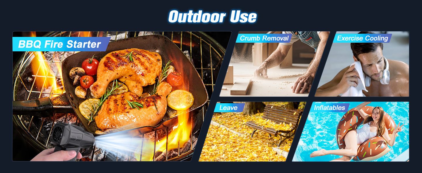 Електричний повітряний пилосос: акумуляторний міні-пилосос з компресором, 130 000 об/хв для дому, авто та офісу (X11)