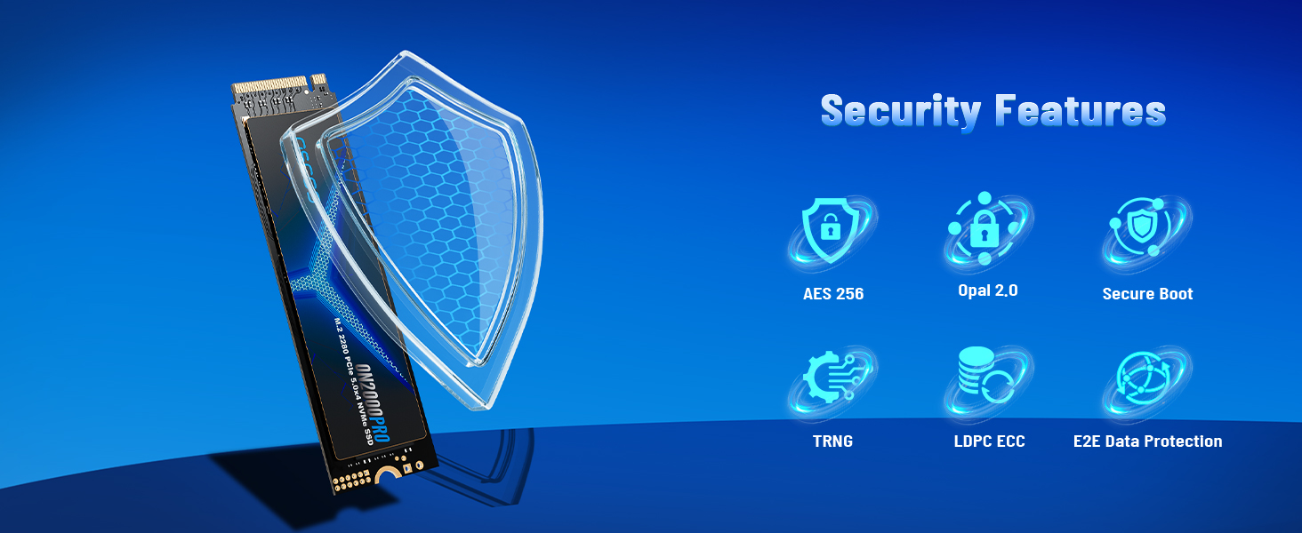 SSD NVMe 1TB PCIe Gen4x4/Gen5.0 2280 - до 14000 МБ/с (Чіткий NAND)