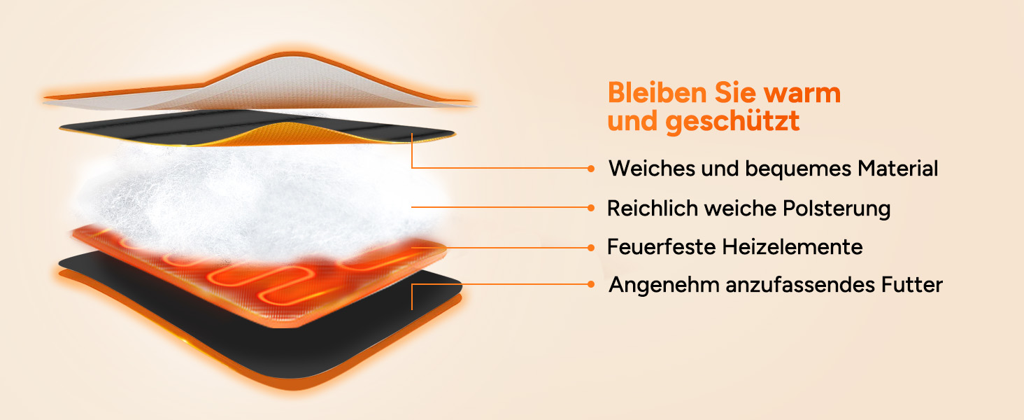 Обогрівальна жилетка Dr.Prepare для чоловіків та жінок з Powerbank 16000mAh, 3 режими нагріву, 10 зон нагріву, для активного відпочинку, подорожей, спорту, чорна