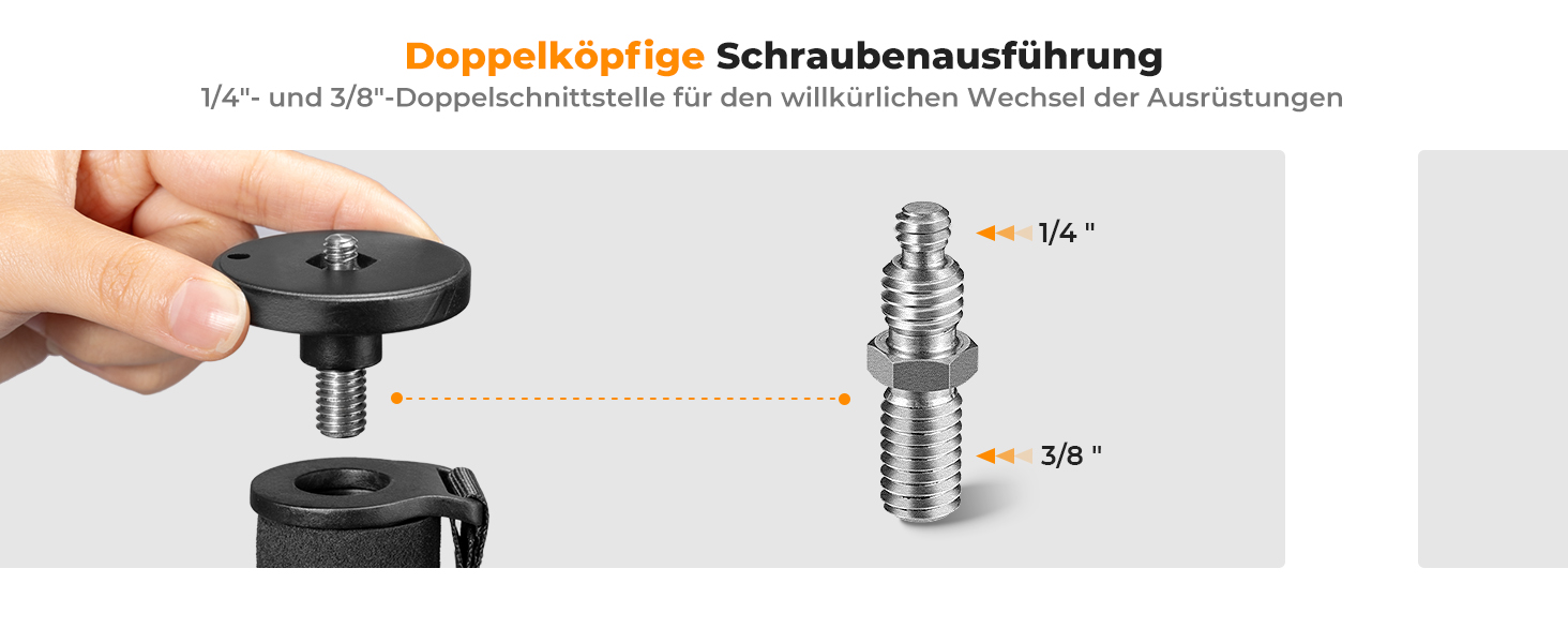 Монопод K&F Concept MS16 - 160см, алюміній, 5 секцій, для DSLR/DSLM/компактних камер