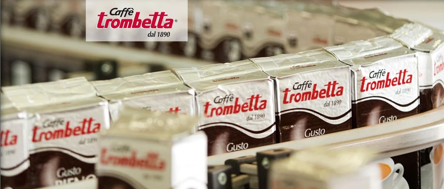 Кава в капсулах Caffè Trombetta L‘Espresso Più Crema, сумісні з Nespresso, 50 капсул