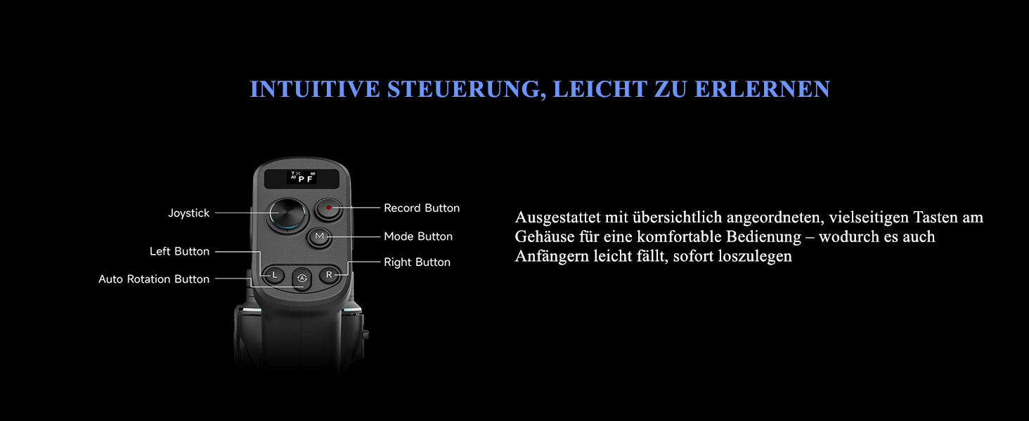 FeiyuTech SCORP-C2 Стабілізатор Gimbal для DSLR та бездзеркальних камер з AI-трекінгом, вертикальною зйомкою та вагою до 3.5 кг, сумісний з Canon, Sony, Panasonic, Nikon, Fujifilm
