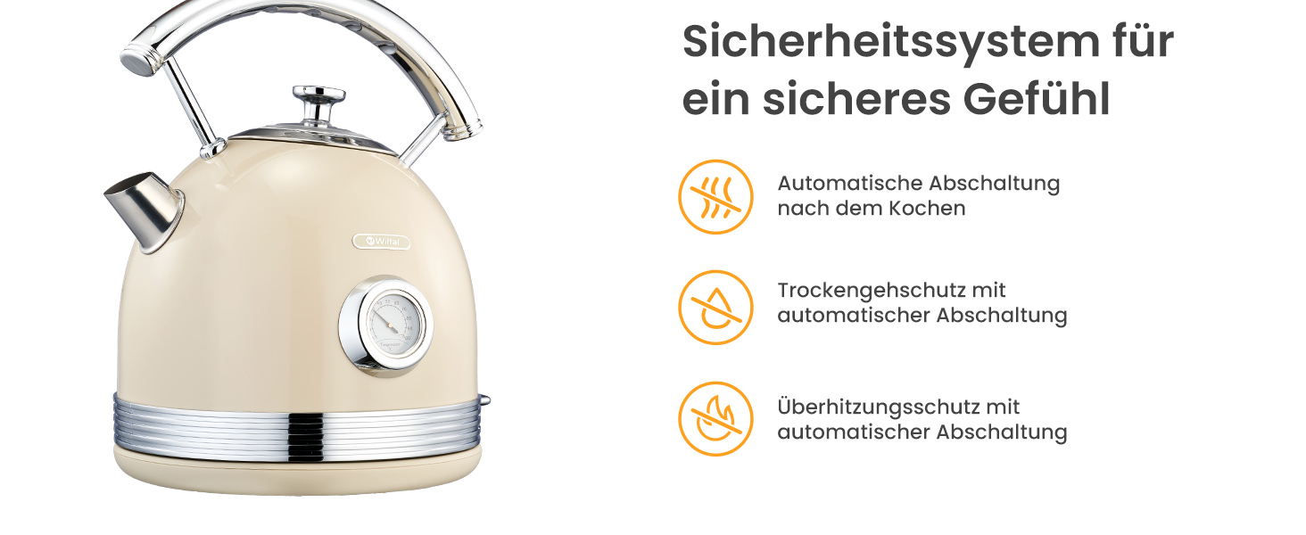 Ретро чайник з нержавіючої сталі, електрочайник та тостер-сет, 2200 Вт, 1.8 л, для чаю, кави, дитячого харчування, без BPA. Зелений (Вінтаж Кремовий)