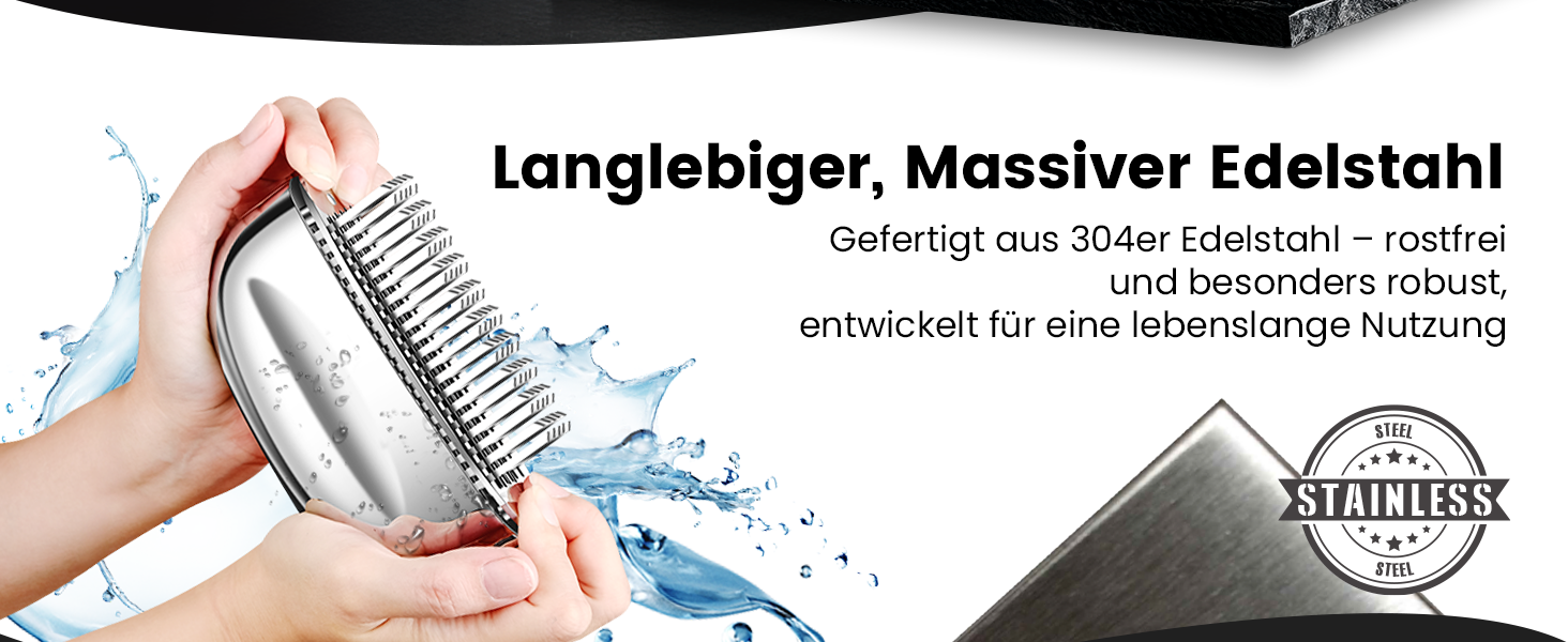 Відбивачка для м'яса з гострими лезами зі сталі нержавіючої, тендеризатор для стейків, яловичини, курки та свинини, підходить для посудомийки
