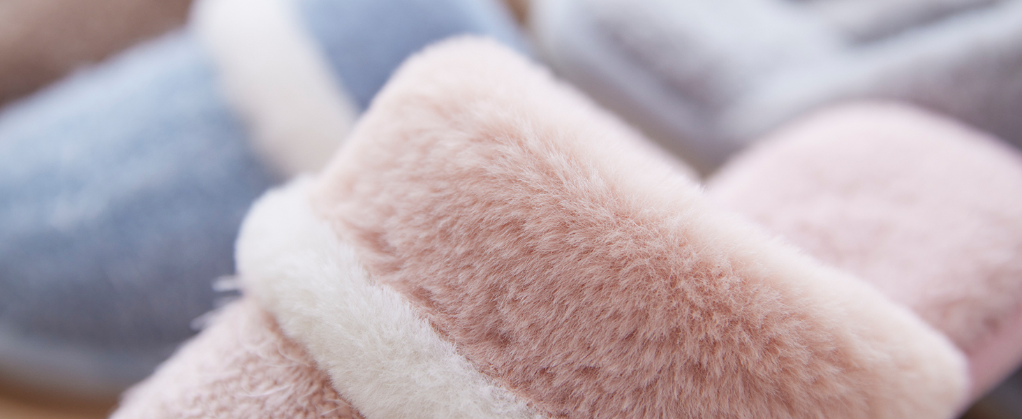 Тапочки домішки жіночі чоловічі зимові - м'які з Memory Foam, теплі та з антиковзаючою підошвою для холодних днів. Зручні та елегантні сліпони як стильний подарунок. Рожеві, 38/39 EU