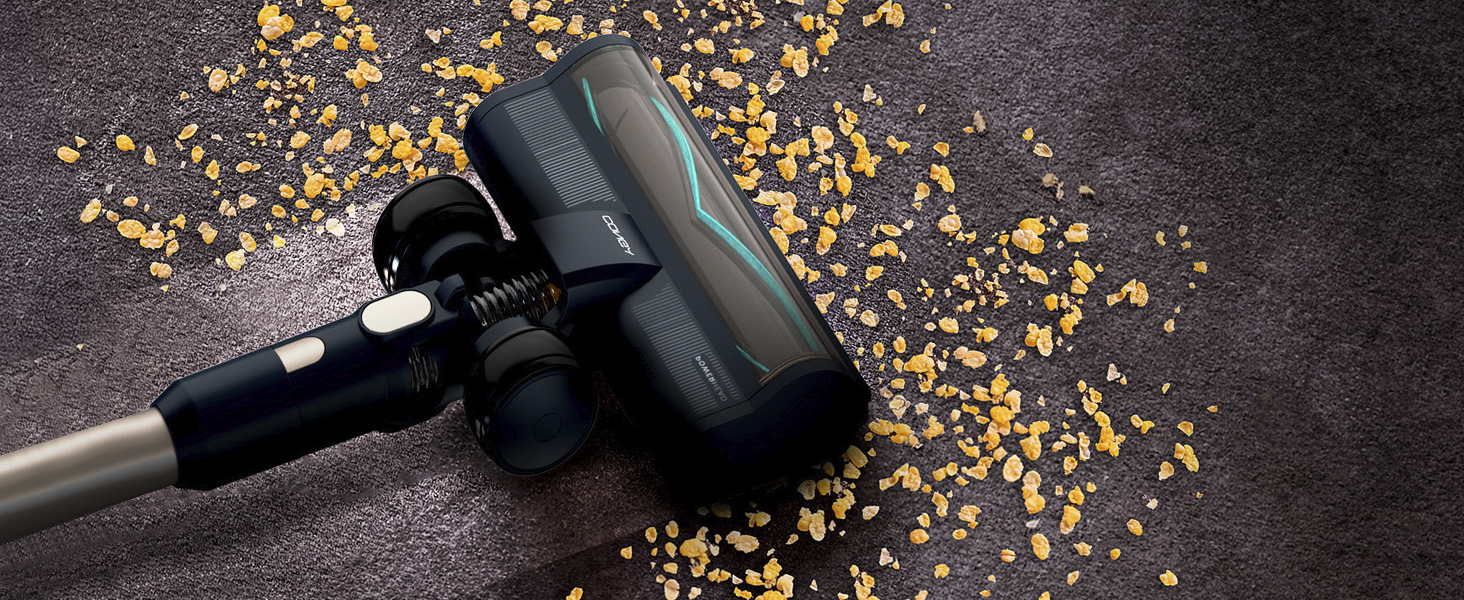 Бездротовий пилосос Cecotec Conga Rockstar 5500 Hurricane Station Flex Max з самостійною станцією очищення, 220AW, 700W, 90 хв роботи, антизаплутана щітка, гнучкий шланг, циклонна технологія