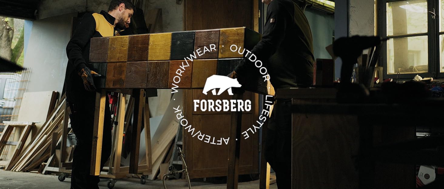 Чоловіча толстовка FORSBERG Pettarson з ведмежим логотипом | Скандинавський стиль | Коллекція на всі сезони | Для відпочинку, роботи, активного відпочинку | Жовтий