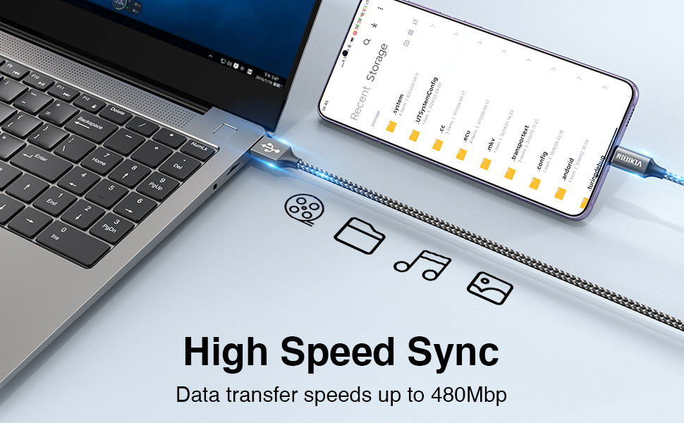 Кабель USB-C 2 шт. 3.1A, нейлон, USB-A на USB-C, для Samsung Galaxy S23, S22, S21, S20, S10, A53, A52, A33, A34, A20e, A14, A13, 0.5м+0.5м, сірий