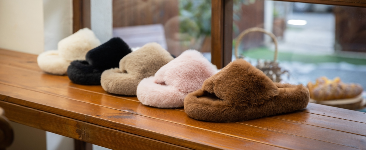 Жіночі домашні тапочки Chantomoo з пам'яті піни, м'які, з штучним хутром, зручні сліпони, подарунок, рожевий, 40/41 EU