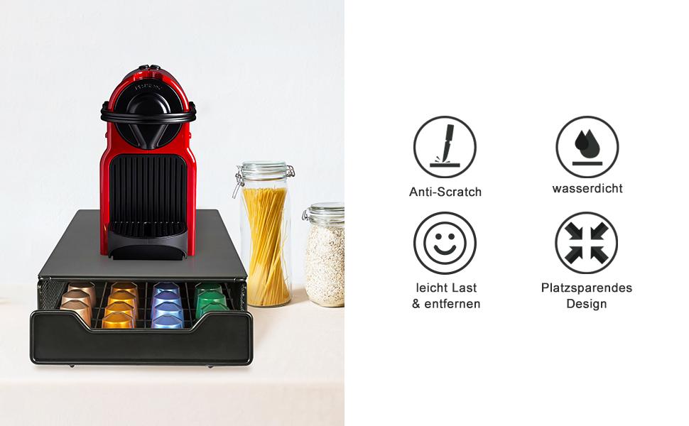 Тримач для капсул кави HiveNets, органайзер для Nespresso, 60 капсул