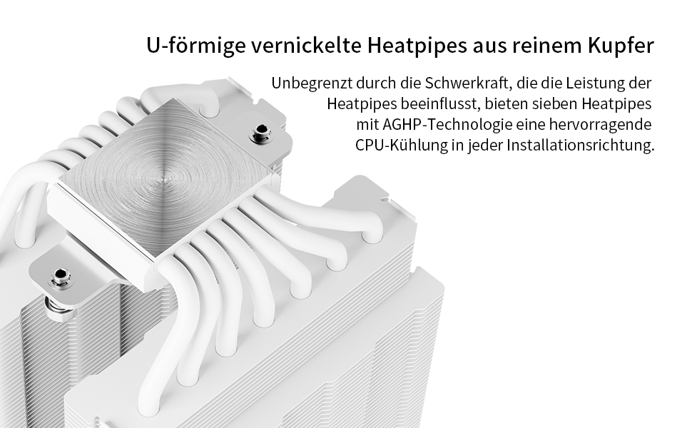 TR Phantom Spirit 120 Digital - Кулер для CPU з цифровим дисплеєм, 7 теплових трубок, сумісний з AM4/AM5/Intel lga1851/1700/1150/1151/1200/2011