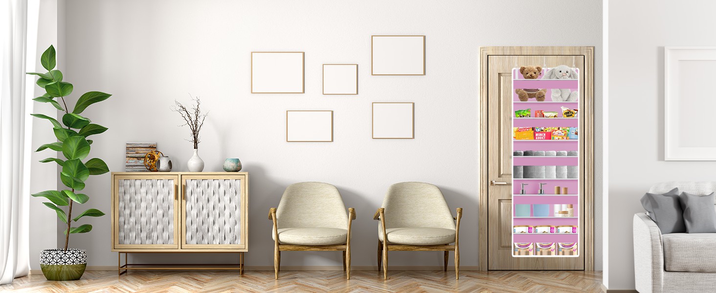 Органайзер на двері 5-поверховий складний, темно-сірий – для ванної, дитячої, кемпінгу