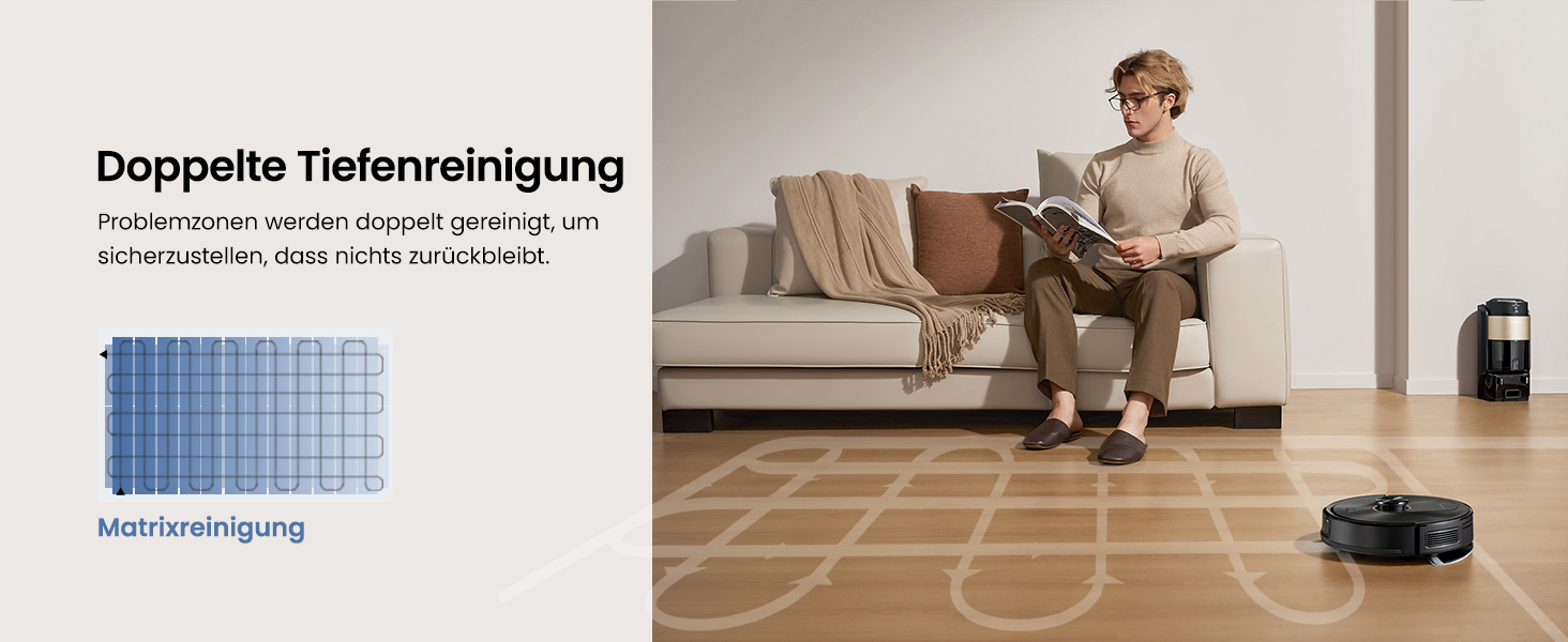 Робот-пилосос Proscenic Q20Plus з функцією миття, 10000Pa, 200хв, бездротовий, з автоматичним випорожненням, 3-в-1 для шерсті тварин, килимів та твердих поверхонь, чорний