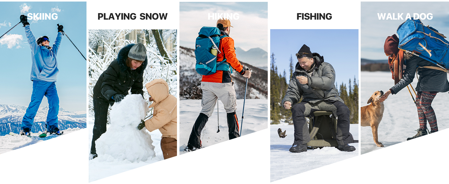 Гріючі шкарпетки Svpro для чоловіків та жінок, акумуляторні, з підігрівом, теплі зимові шкарпетки, батарейні, для кемпінгу, полювання (M, сірий)