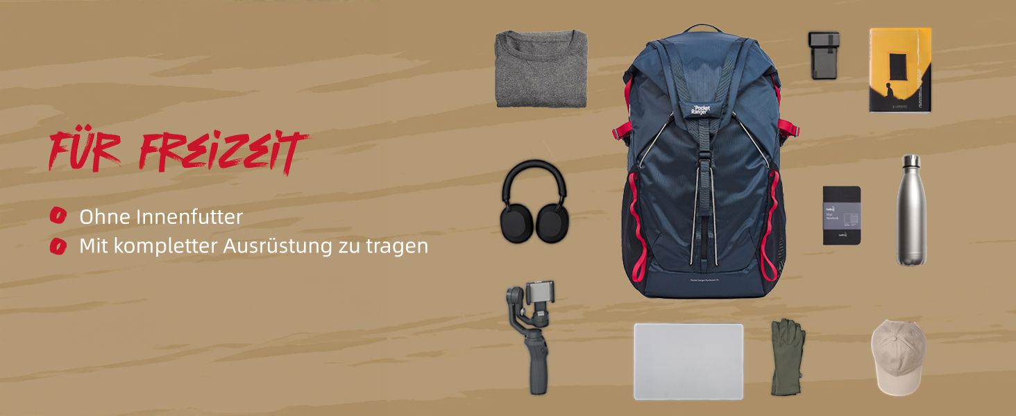Сумка-рюкзак для камери VSGO Pocket Ranger Outdoor, захисний фоторюкзак для дзеркальних та бездзеркальних камер (25-33Л), Off White