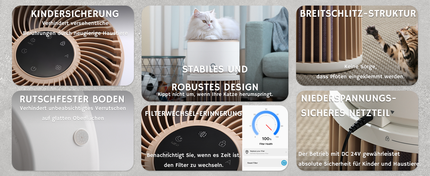 Повітряочищувач та зволожувач Airthereal 2-в-1 (AGH400) для площі до 125 м², 3-ступенева фільтрація, датчик якості повітря, нічний режим, автоматичне зволоження