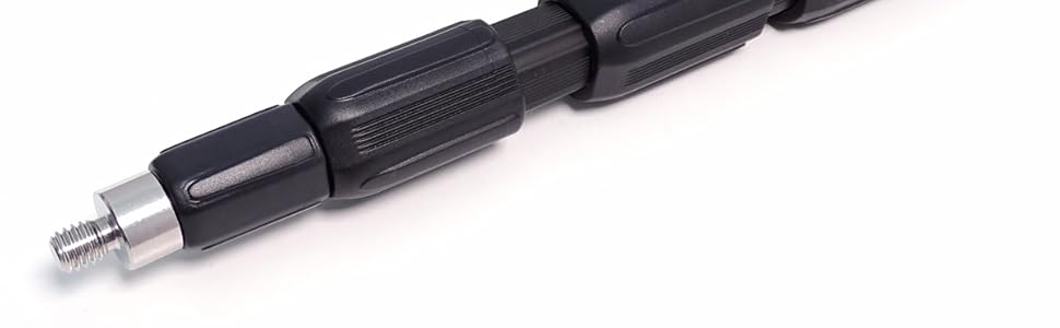 Телескопічний мікрофонний тримач keepdrum Boompole 3 м з чохлом