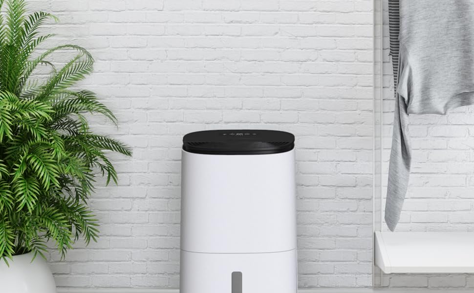 Зволожувач повітря Meaco Arete® One 10L з HEPA-фільтром та очищувачем повітря для дому 42 м²