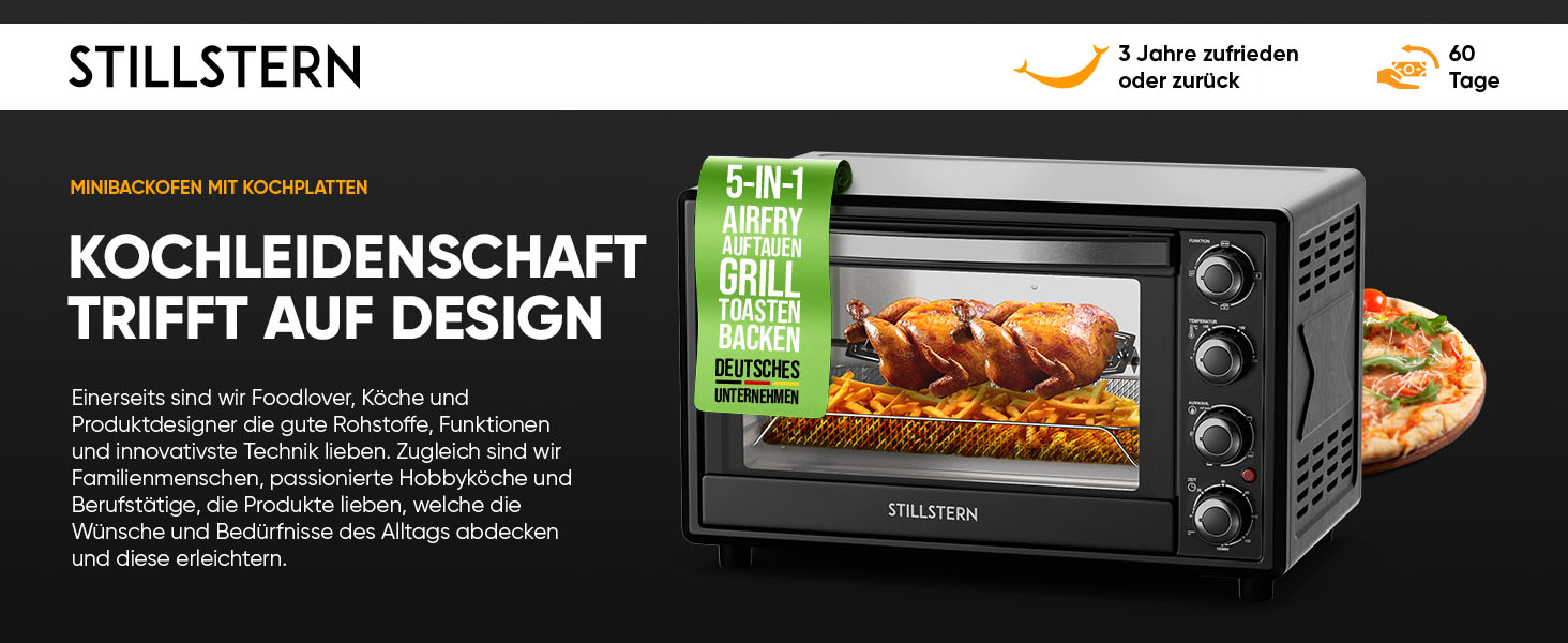 Stillstern Cyclone Pro+ 45L Convection Oven - NEW