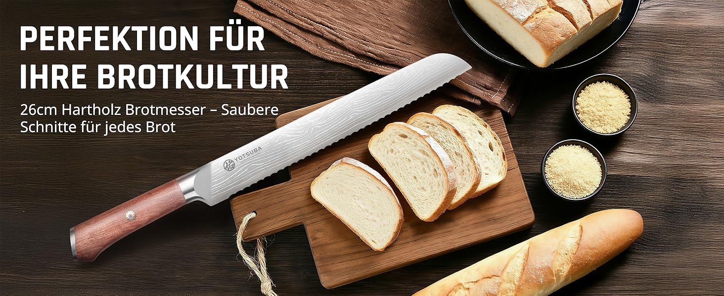 Ніж кухарський YOTSUBA Damastmesser, 20 см, сталь, професійний, універсальний, ергономічна ручка