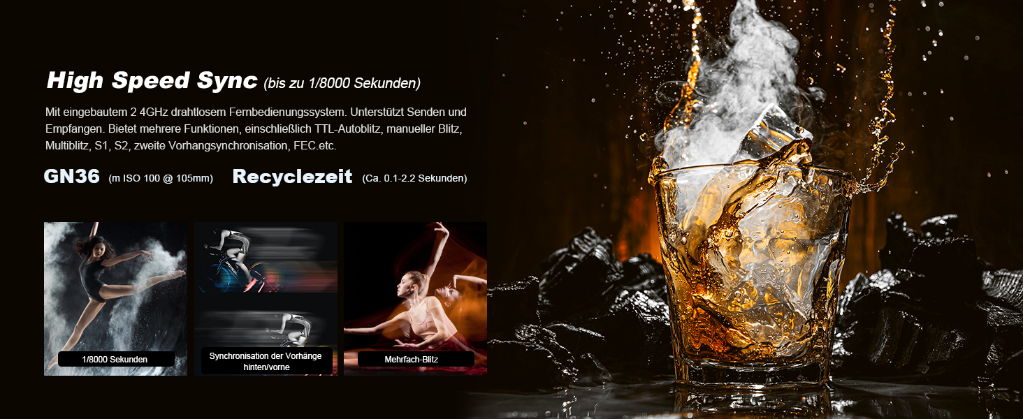 Godox TT350N спалах для Nikon з радіосинхронізацією 2.4G, TTL, HSS, 2500mAh, швидка перезарядка