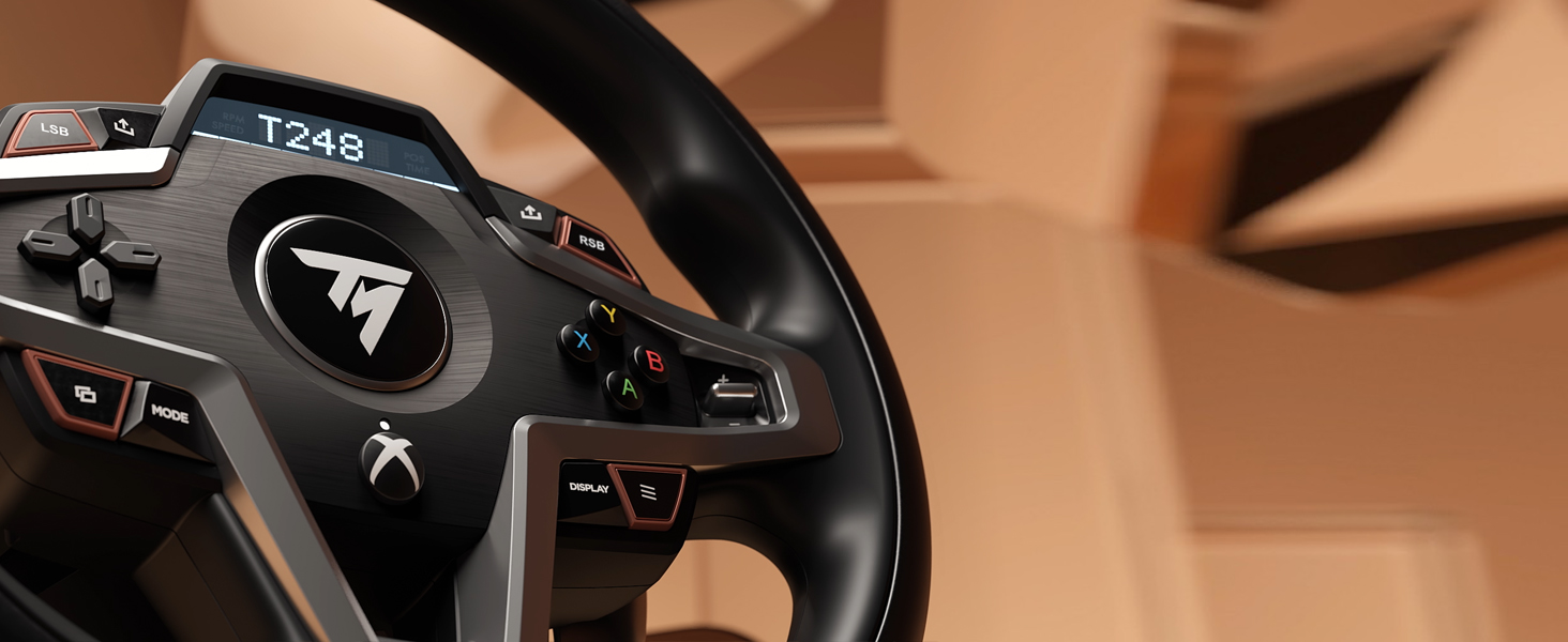 Руль та педалі Thrustmaster T248 Force Feedback для Xbox Series X/S та PC