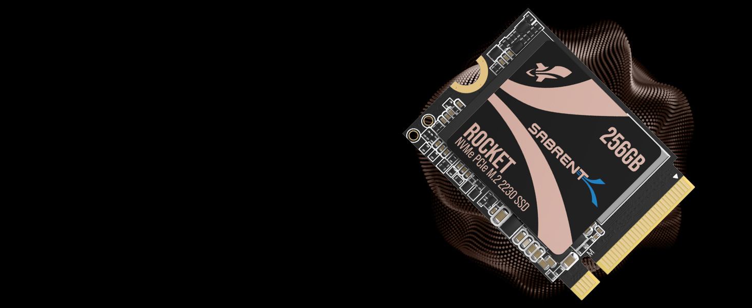 SSD Sabrent 2230 1TB NVMe Gen 4 - високошвидкісний внутрішній SSD для ПК, Steam Deck, Surface Pro