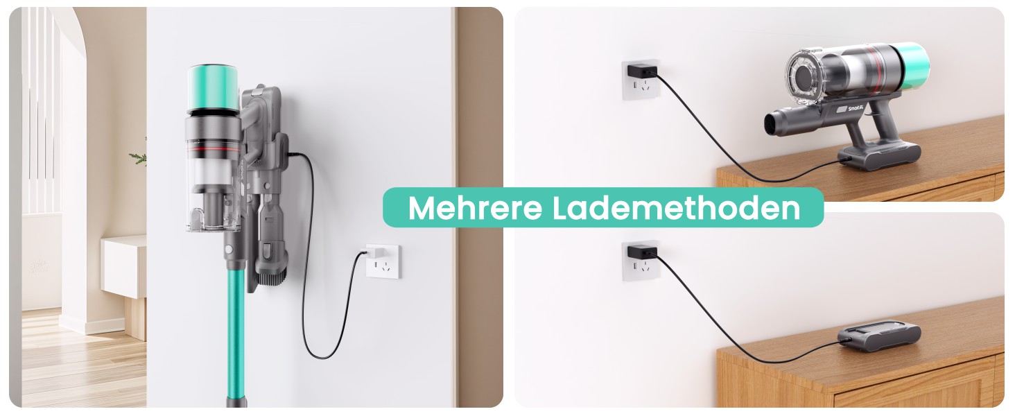 Бездротовий акумуляторний пилосос SmartAI V5 з автоматичним режимом, 55Kpa, 600W, 80 хвилин роботи, для килимів, шерсті тварин та твердих поверхонь