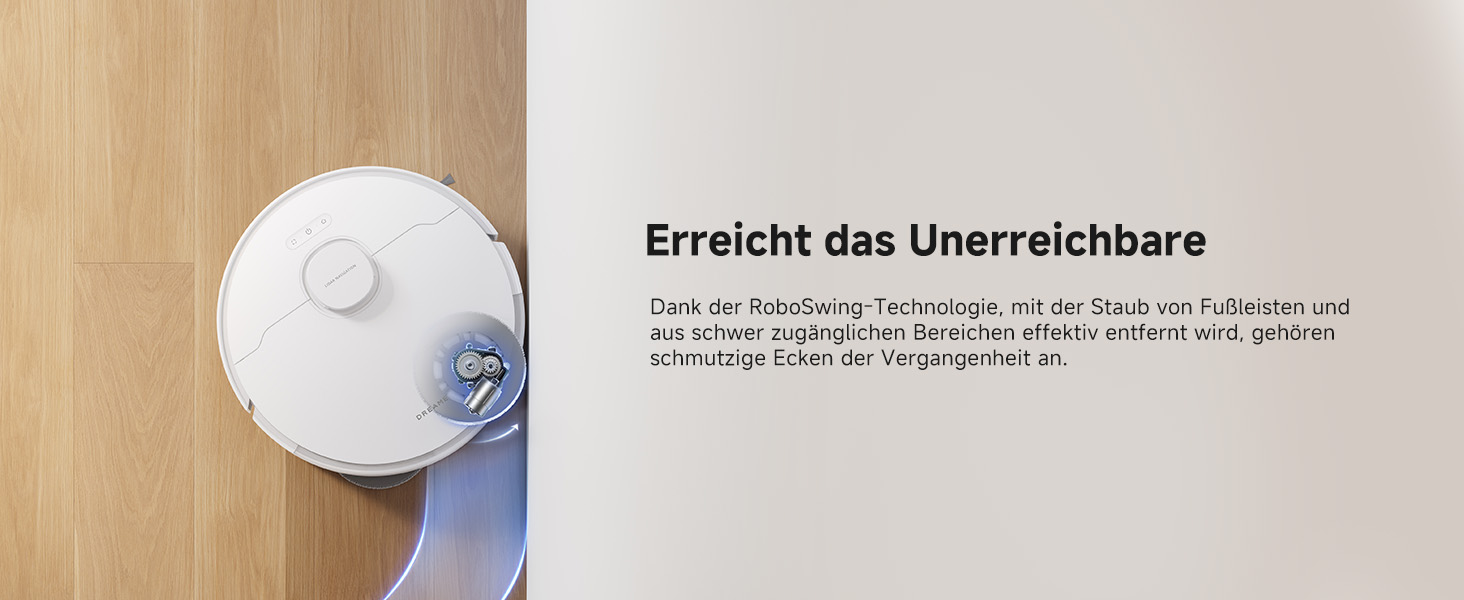 Робот-пилосос Dreame L10s Pro Gen3: потужність 13000 Pa, DuoBrush для шерсті тварин, суха та волога прибирання, LDS-навігація, 5200 mAh