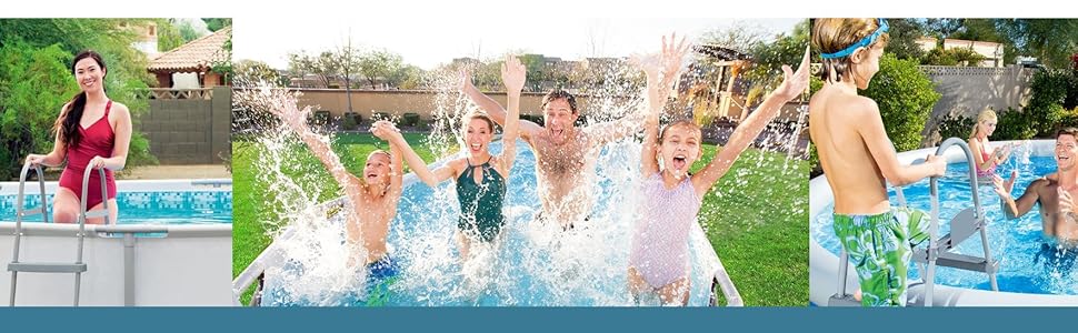 Надувний каркасний басейн Bestway My First Frame Pool 152 x 38 см, круглий, блакитний