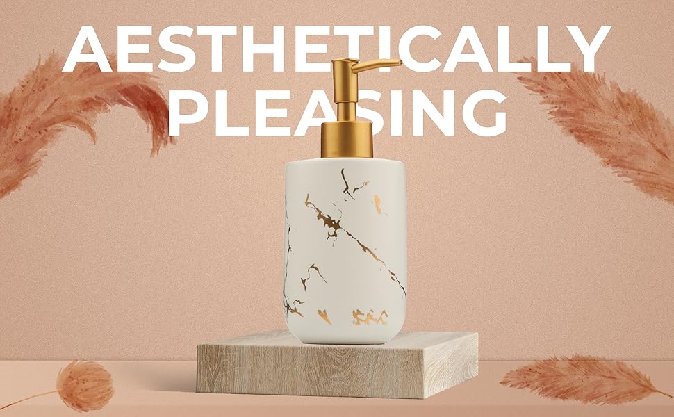 Дозатор для мила JJ PRIME, 400 мл, чорний, кераміка, для кухні та ванної кімнати