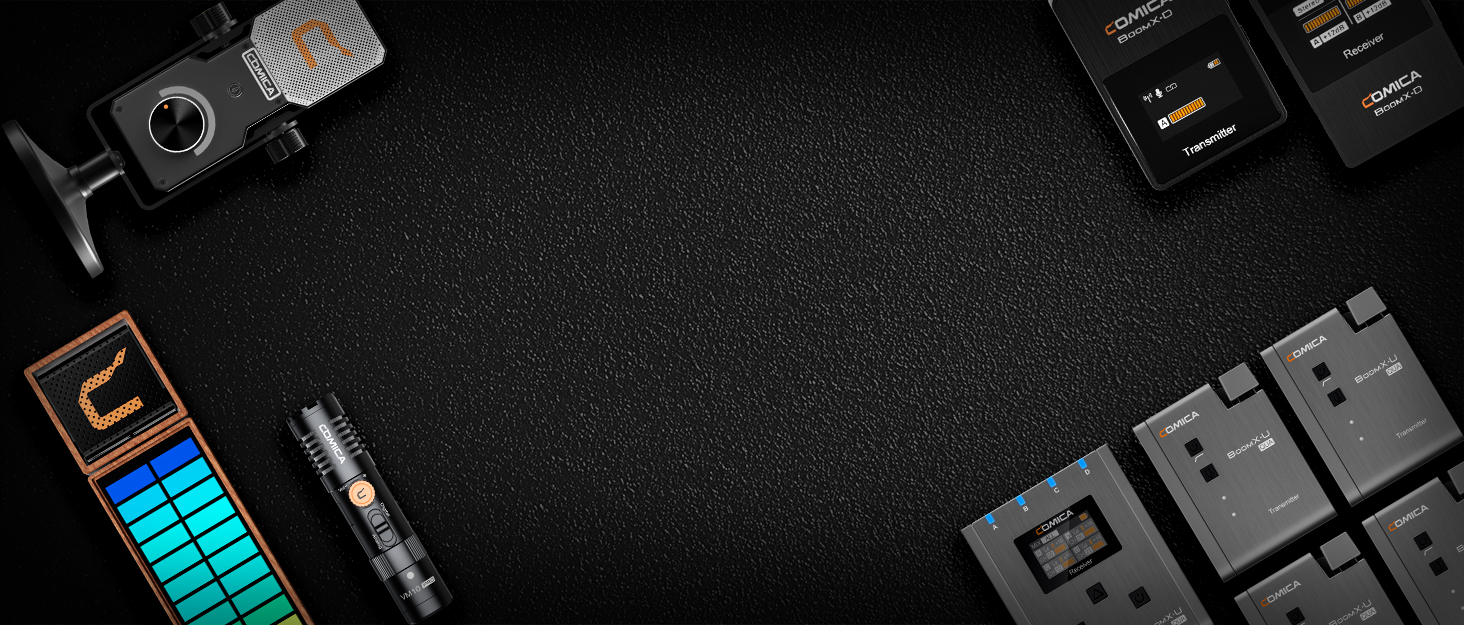 COMICA BoomX-DUC2: Бездротовий мікрофон для смартфона та ноутбука (USB-C) - ідеальний для влогів, подкастів та стрімінгу