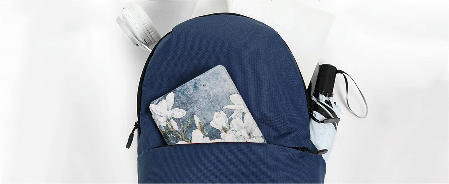 Чохол для Kindle 6' (2024/2022) WALNEW: PU шкіра, авто-сон/пробудження, Smart Cover для Ebook-Reader Kindle 6 дюймів