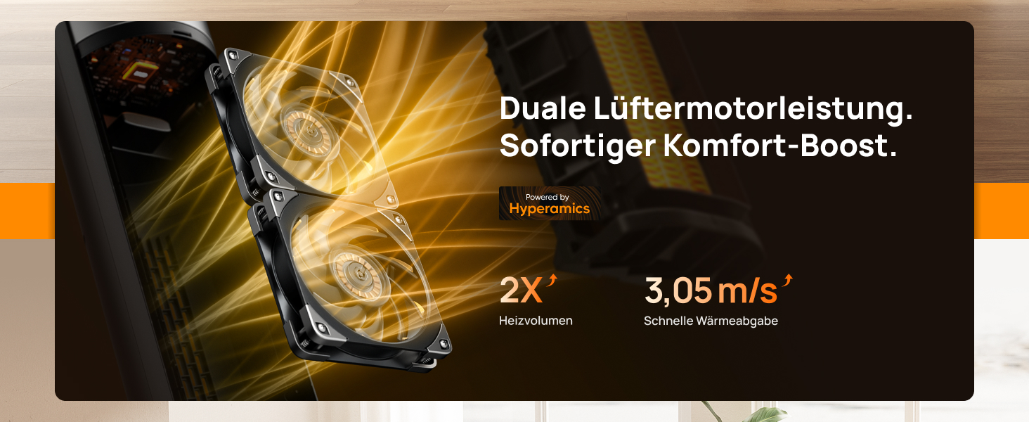 Електричний обігрівач Dreo 23 дюйми, 2000 Вт, тихий, з пультом керування, таймером 12 годин, 70° коливанням, 5 режимів, PTC кераміка з термостатом, для великих приміщень, офісу, срібний