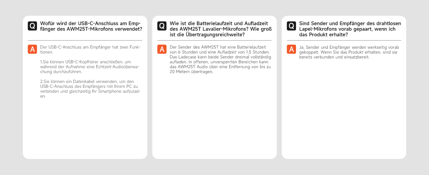 NearStream Бездротовий петличний мікрофон для iPhone/Android, AWM25T, Lightning/USB-C, шумозаглушення, 24 години роботи, для стрімінгу, влогів, подкастів