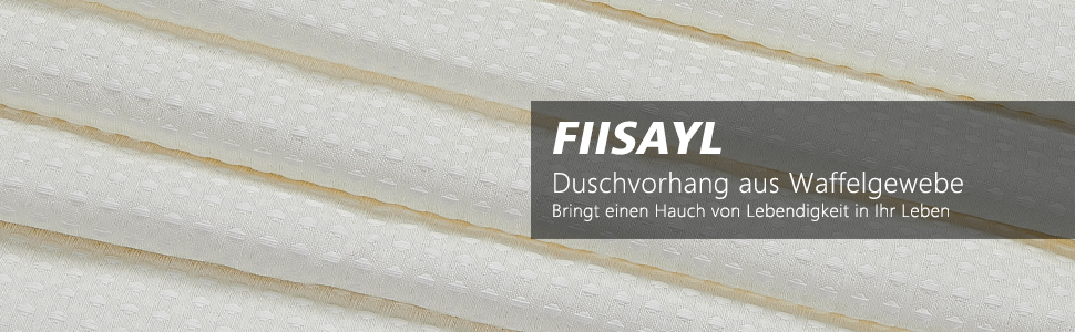 Шторка для душу Waffel з тканини поліестер, 183x183 см (зелена), з 12 кільцями, вологостійка, для ванни та душу