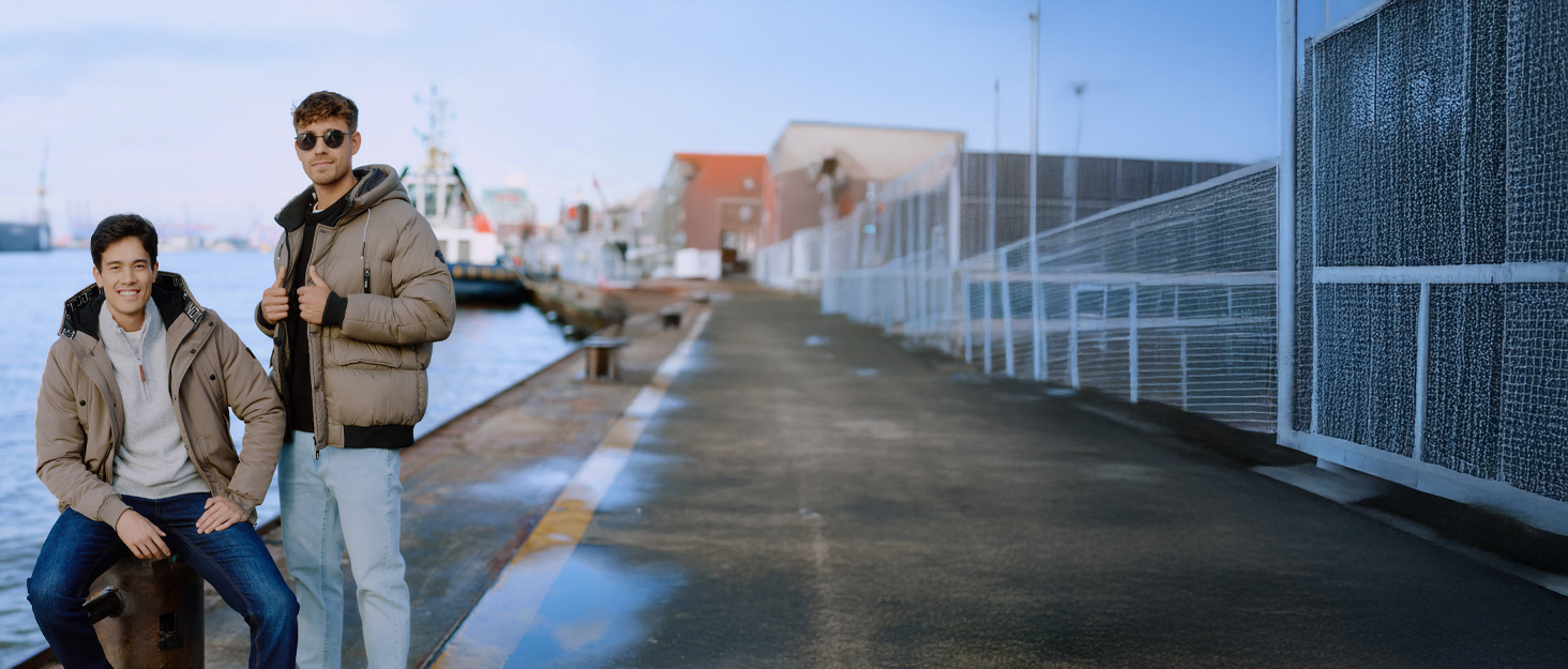 Світшот Indicode для чоловіків з високим коміром | Кардиган/світшот чоловічий (XXL, Чорний)