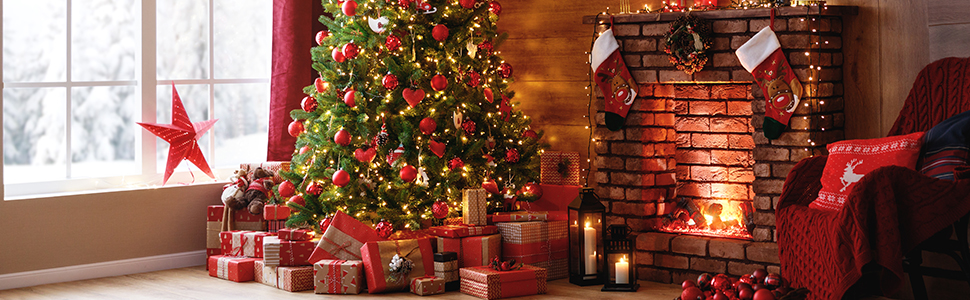 Набір прикрас для ялинки Relaxdays: 110 кульок, мішура та інше. Золотий декор для ялинки