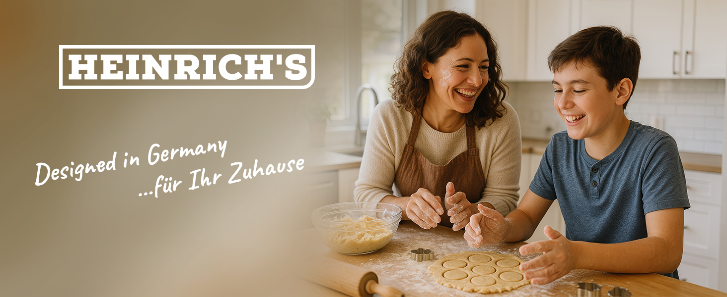 Кухонна машина Heinrichs 2500W з двома гаками для тіста, міксером та вінчиком, 8 швидкостей, чаша 7л з нержавіючої сталі, тиха, з титановим покриттям