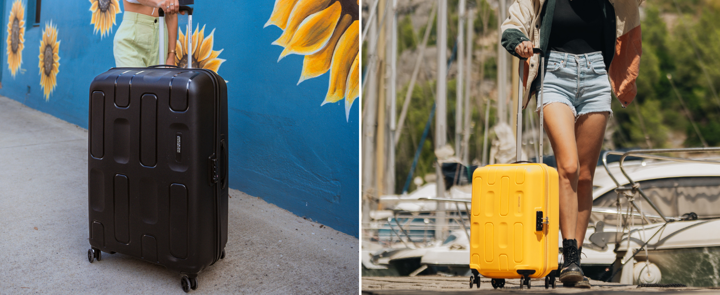 Валіза American Tourister Ellipso Spinner L 79 см, 104 л, чорна