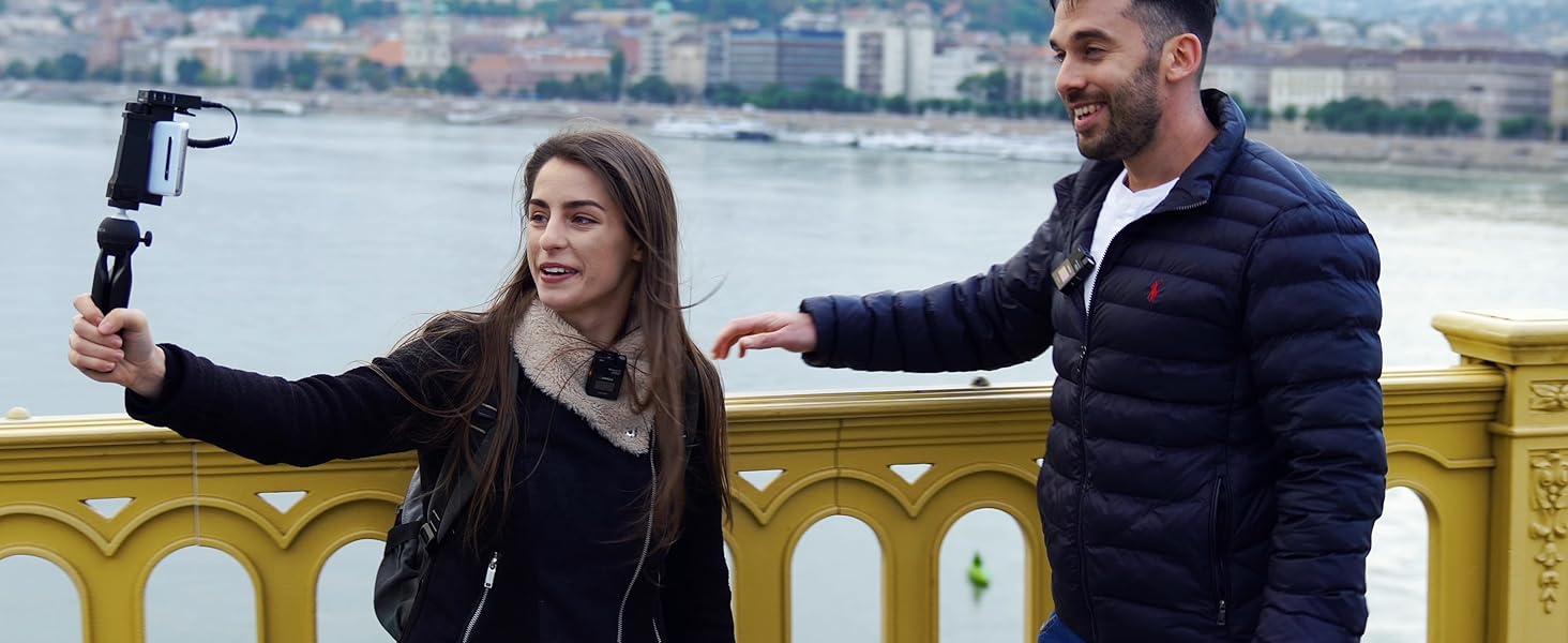 COMICA BoomX-D2: Бездротовий мікрофон для смартфона та ноутбука, USB-C, для блогінгу, подкастів, YouTube