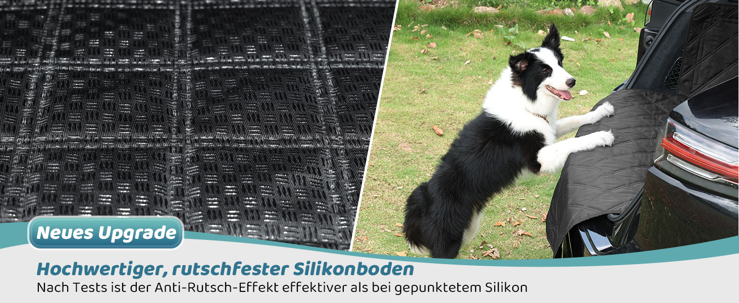 Захист для багажника автомобіля KYG для собак з нековзним покриттям, захистом бокових панелей та краю завантаження, універсальний килимок для багажника, ковдра для собак в авто, водонепроникний та стійкий до подряпин, 195 * 105 см