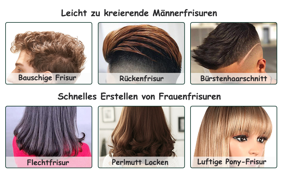 Набір для укладки волосся Haar-Rundbürste: круглі щітки для створення локонів та випрямлення, антистатична керамічна щітка з масажною насадкою та щіткою для розчісування, золота