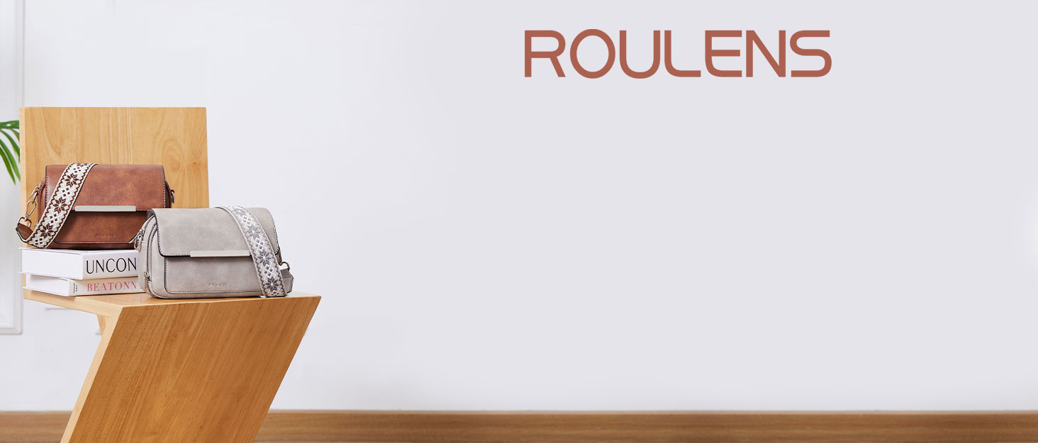 Сумка жіноча Roulens через плече, екошкіра, блакитна (A-hellblau) з регульованим ремінцем