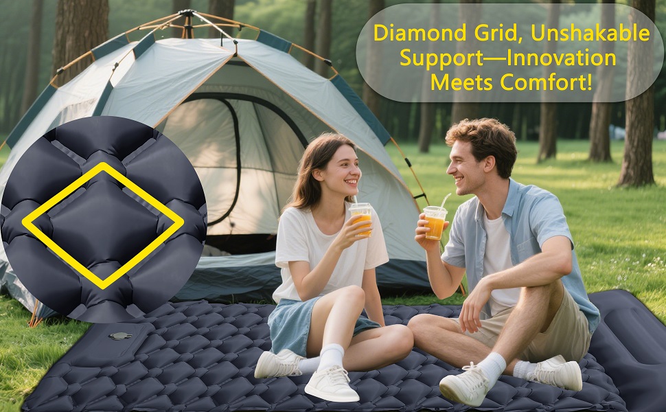 Саморозгортальний килимок для кемпінгу Isomatte, Ultraleicht: легкий килимок для відпочинку на природі, туризму, пляжу та подорожей. З насосом та подушкою. Сірий колір.