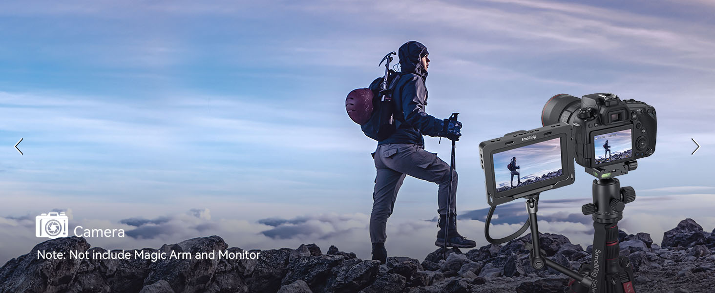 Штатив SMALLRIG з моноподом та кульовою головкою 360° (36 мм), 78'/200 см, вантажопідйомність 15 кг, для фото та відеозйомки