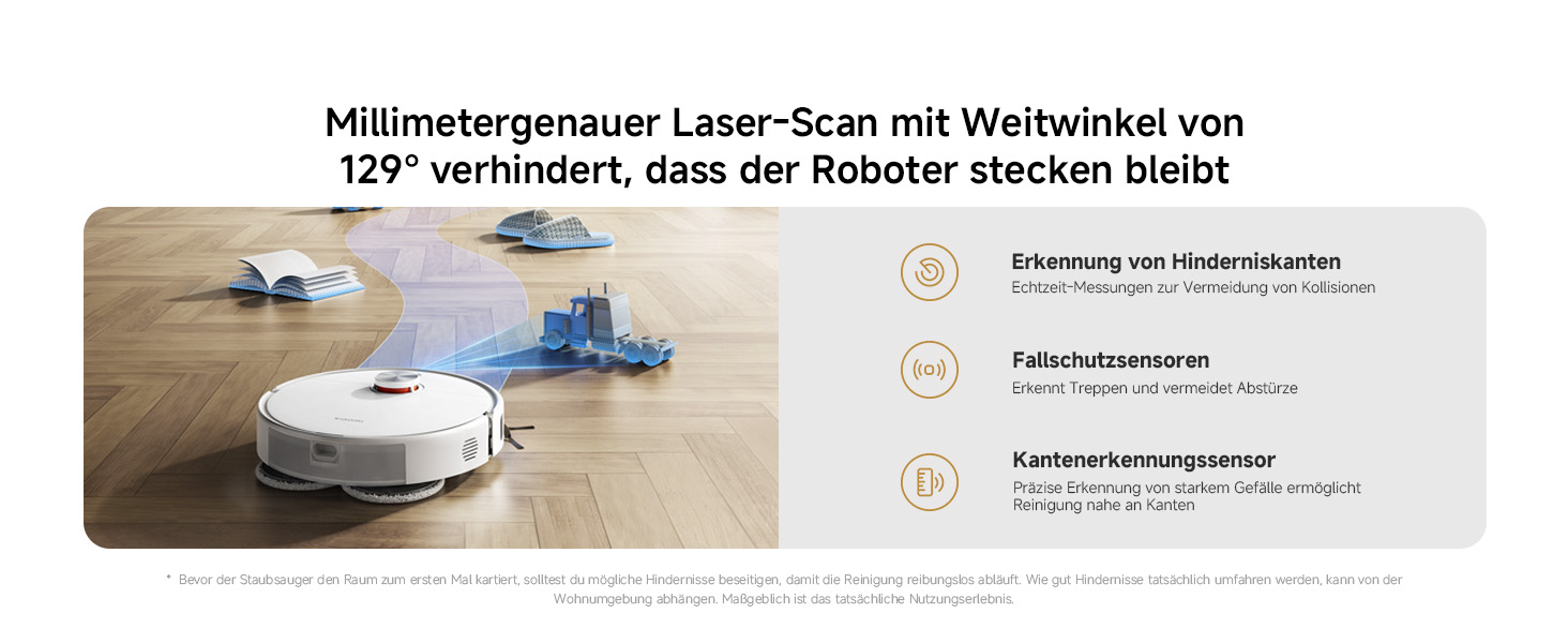 Робот-пилосос Xiaomi Vacuum S40 Pro з базою самоочищення, потужність всмоктування 10 000 Па
