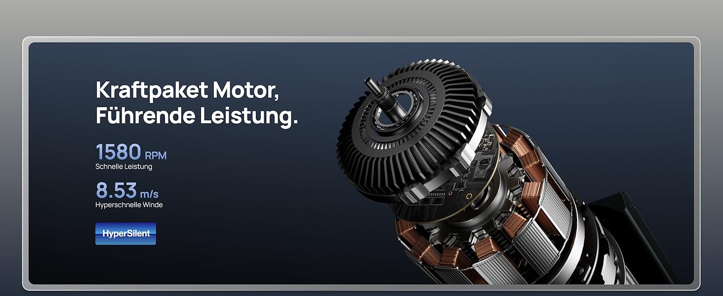 Дрео розумний вентилятор з мотором DC 20dB, 11 м дальность, з пультом керування, 9 режимів, 4 моди, 90° осциляція, голосове керування, таймер 12H, Wi-Fi, для спальні