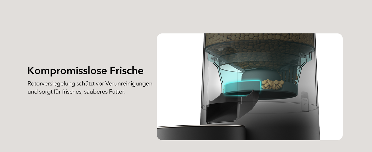 Автомат годування котів PETLIBRO з Wi-Fi, чорний, 2L, з мискою з нержавіючої сталі