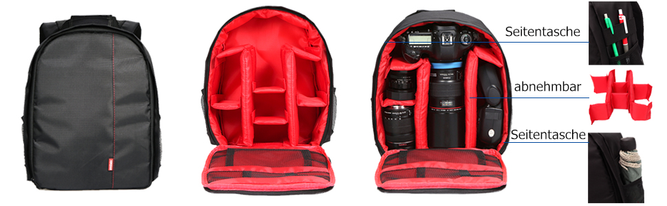 Багатофункціональна водонепроникна камера-сумка для цифрових та DSLR камер, фіолетовий колір